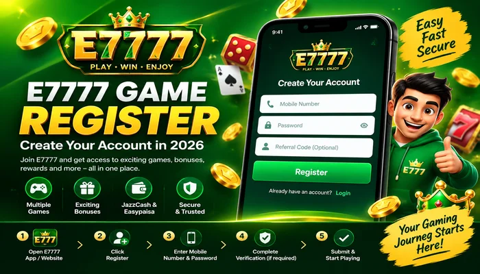 E7777 Game Register